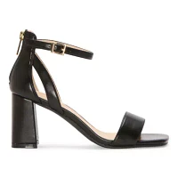 Liz Claiborne Womens Harnie Block Heel Pumps
