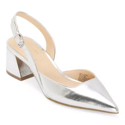 Liz Claiborne Womens Eton Block Heel Pumps