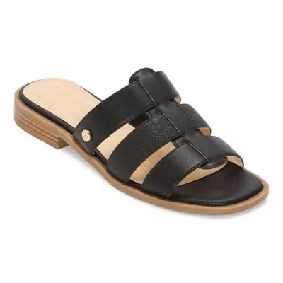 Liz Claiborne Womens Meridian Flat Sandals