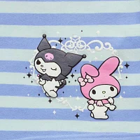 Kuromi And My Melody Sweatshort Womens High Rise Pull-On Short Juniors