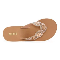 Mixit Womens 5 Disc Wedge Sandals