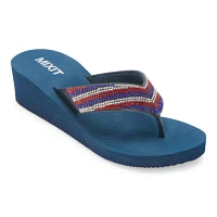 Mixit Womens Americana Wedge Sandals