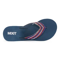 Mixit Womens Americana Wedge Sandals