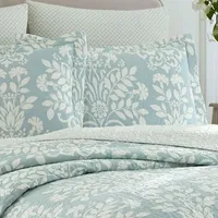 Laura Ashley Rowland Floral Reversible Quilt Set