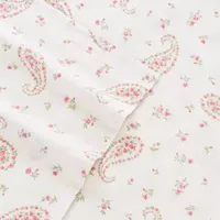 Laura Ashley Bristol Paisley Pink Sheet Set