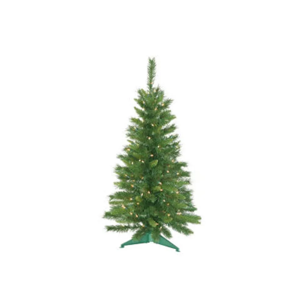 Vickerman 3 1/2 Foot Pre-Lit Christmas Tree