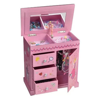 Mele and Co Krista Musical Ballerina Pink Jewelry Box