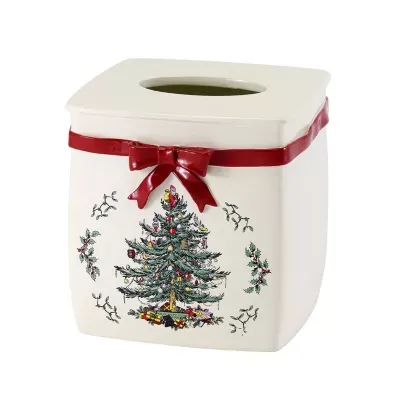 Avanti Spode Christmas Tree Tissue Box Cover