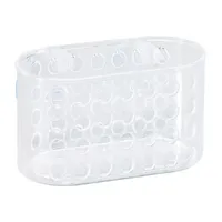 Kennedy International Clear Suction Bath Basket