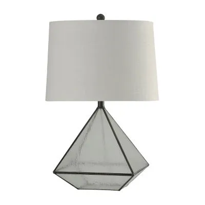 Stylecraft Burke Glass Table Lamp