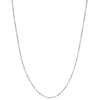 Children's Sterling Silver 15 Inch Box Chain Necklace
