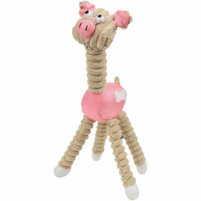 The Pet Life Jute And Rope Giraffe