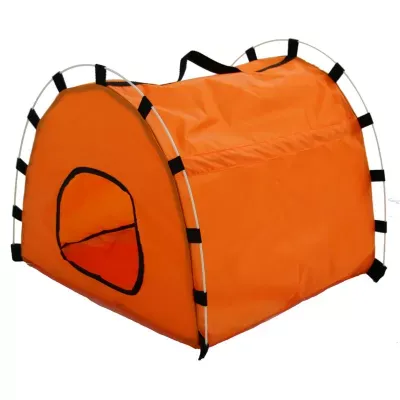 The Pet Life Skeletal Outdoor Travel Collapsible Pet House Tent