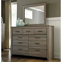 Signature Design by Ashley® Zelik Dresser with Mirror