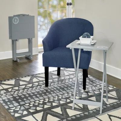 Compass 5-Piece Tv Tray Table Set