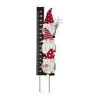 Glitzhome Gnome Snow Gauge Christmas Yard Art