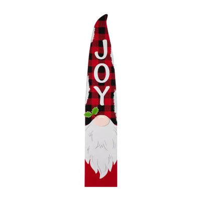 Glitzhome Christmas Gnome Christmas Porch Sign