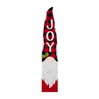 Glitzhome Christmas Gnome Christmas Porch Sign