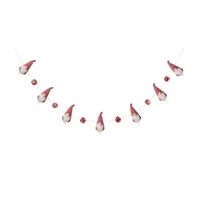 Glitzhome Gnome Indoor Christmas Garland