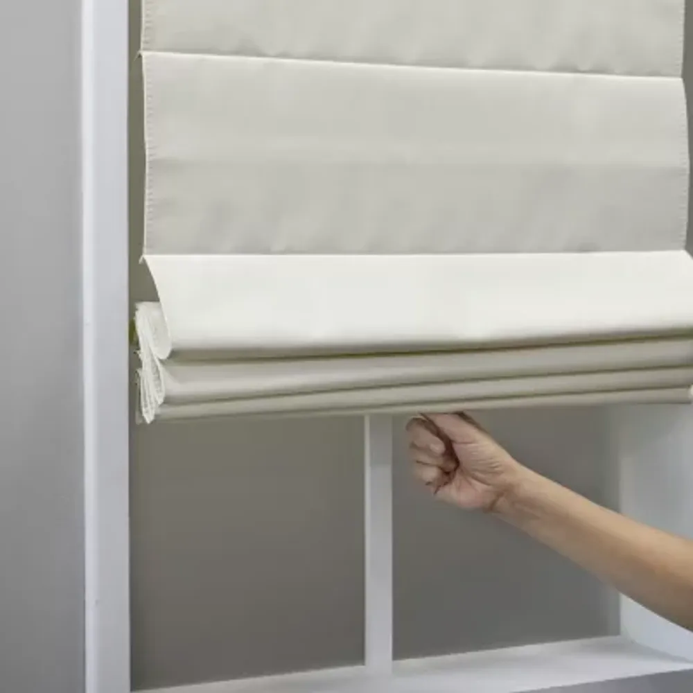 Dover Cordless Room Darkening Roman Shade