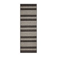 Mohawk Home Piping Stripe Washable Indoor Rectangular Runner