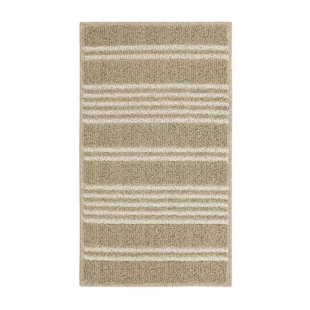 Mohawk Home Piping Stripe Washable Indoor Rectangular Accent Rug