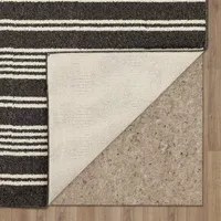 Mohawk Home Piping Stripe Indoor Rectangular Area Rug