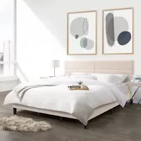 Bellevue Upholstered Panel Bed