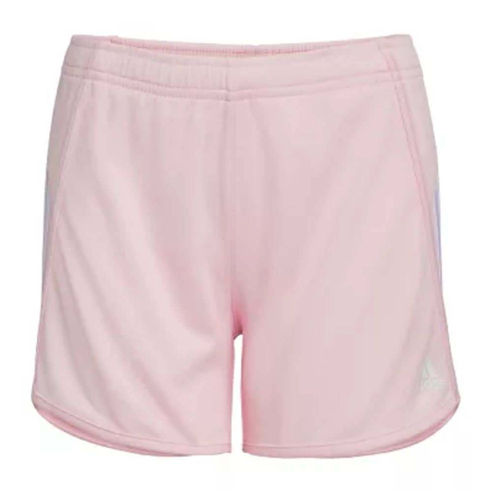 adidas Big Girls Mid Rise Pull-On Short