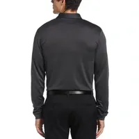 PGA TOUR Yes Mens Classic Fit Long Sleeve Polo Shirt