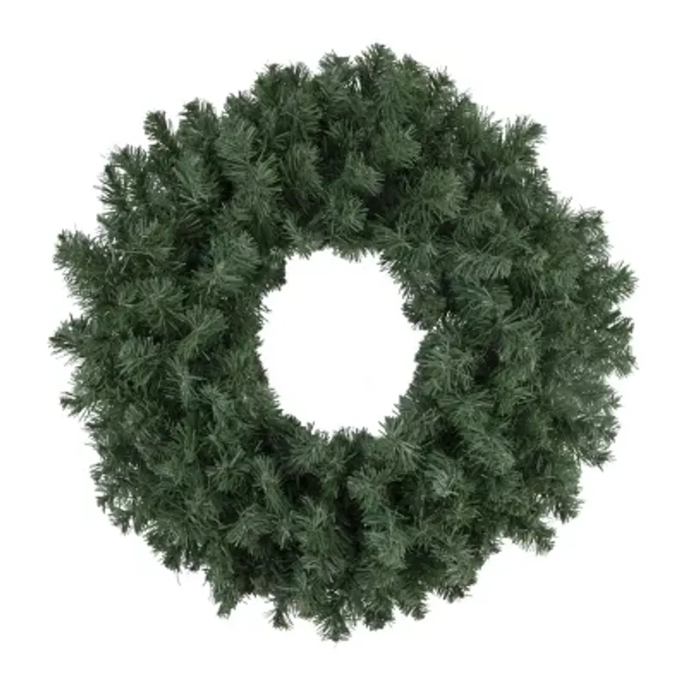 Colorado Spruce Artificial Christmas Wreath  24-Inch  Unlit