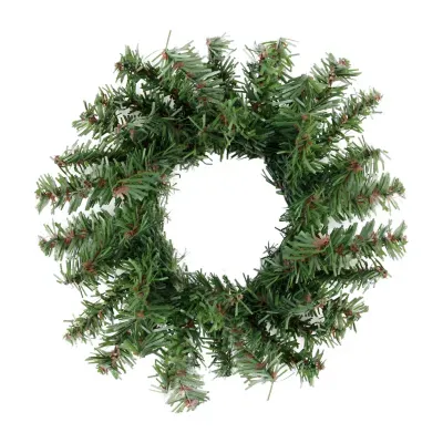 Mini Pine Artificial Christmas Wreath - 5-Inch  Unlit