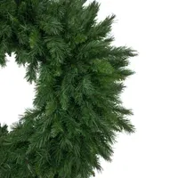 Lush Mixed Pine Artificial Christmas Wreath  36-Inch  Unlit