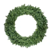 Canadian Pine Artificial Christmas Wreath  48-Inch  Unlit