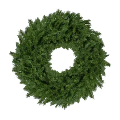 Lush Mixed Pine Artificial Christmas Wreath - 48-Inch  Unlit