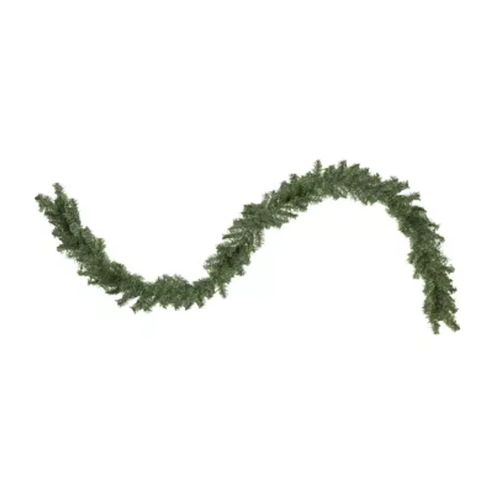 9' x 8'' Canadian Pine Artificial Christmas Garland  Unlit