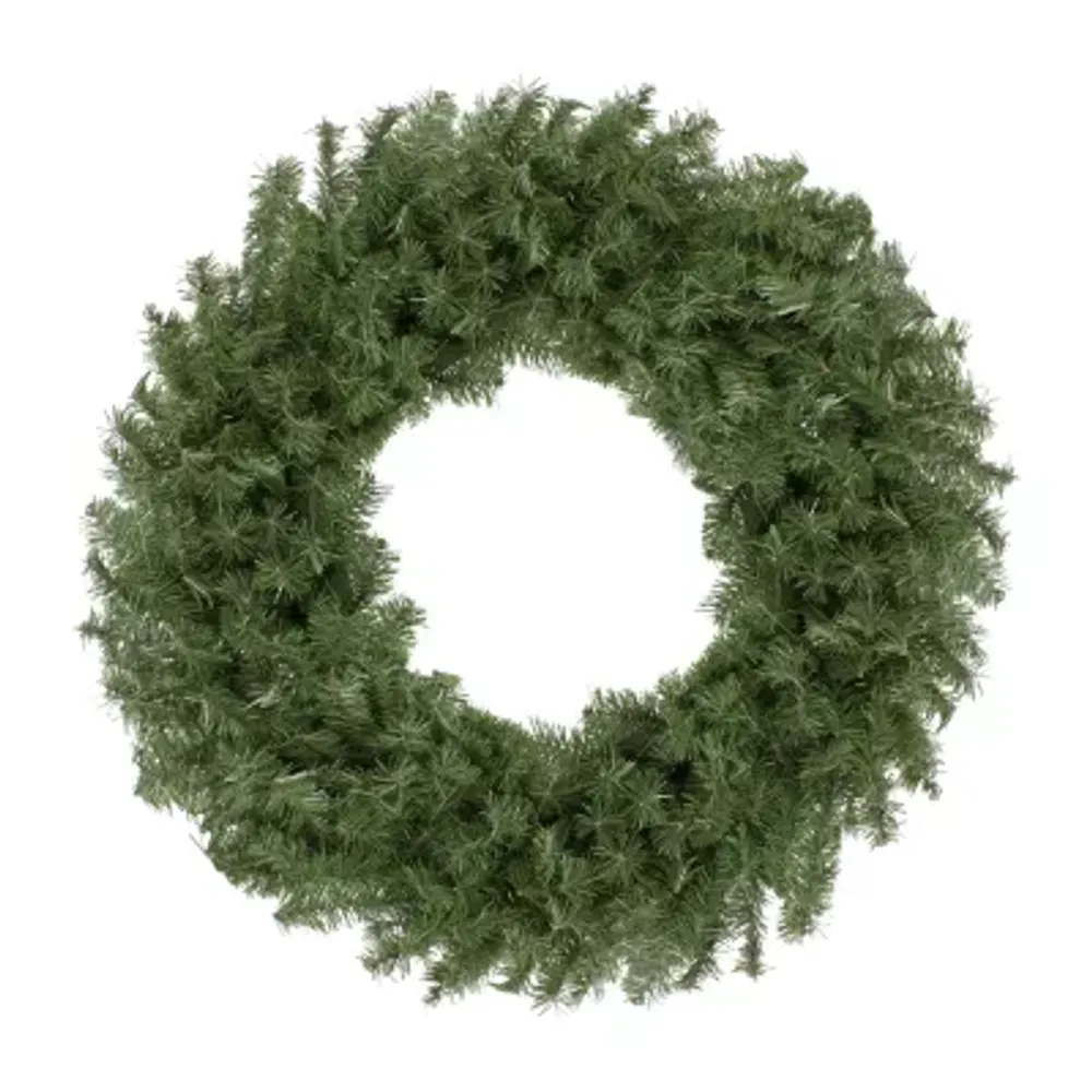 Canadian Pine Artificial Christmas Wreath  30-Inch  Unlit