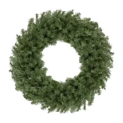 Canadian Pine Artificial Christmas Wreath -Inch Unlit