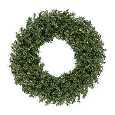 Canadian Pine Artificial Christmas Wreath  24-Inch  Unlit