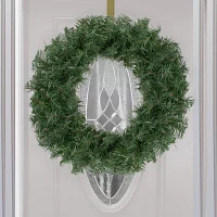 Canadian Pine Artificial Christmas Wreath  24-Inch  Unlit