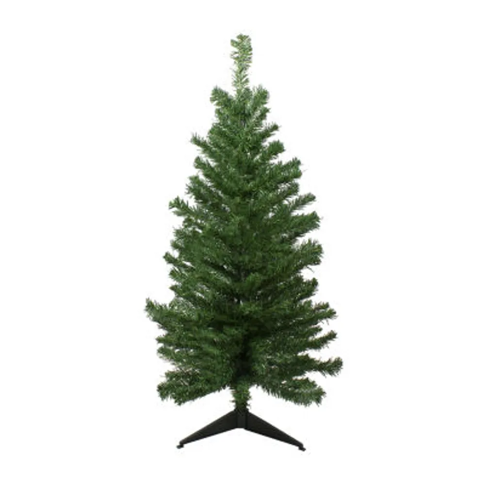 3' Medium Mixed Classic Pine Artificial Christmas Tree - Unlit