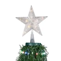 4' Green Color Changing Multiple Function Pop Up Artificial Outdoor Christmas Tree