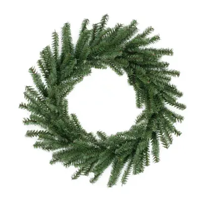 Mini Pine Artificial Christmas Wreath - 16-Inch  Unlit