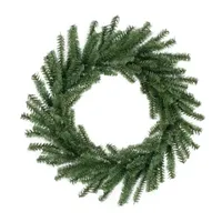 Mini Pine Artificial Christmas Wreath - 16-Inch  Unlit