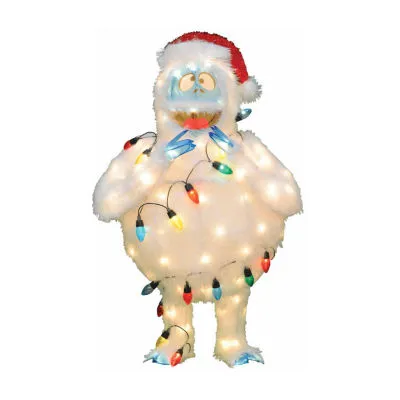 49'' Pre-Lit Bumble Christmas Outdoor Decoration - Multi Lights