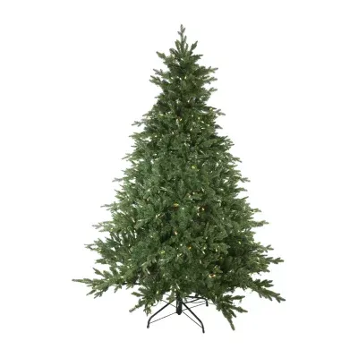 6.5' Pre-Lit Full Minnesota Balsam Fir Artificial Christmas Tree - Clear LED Lights