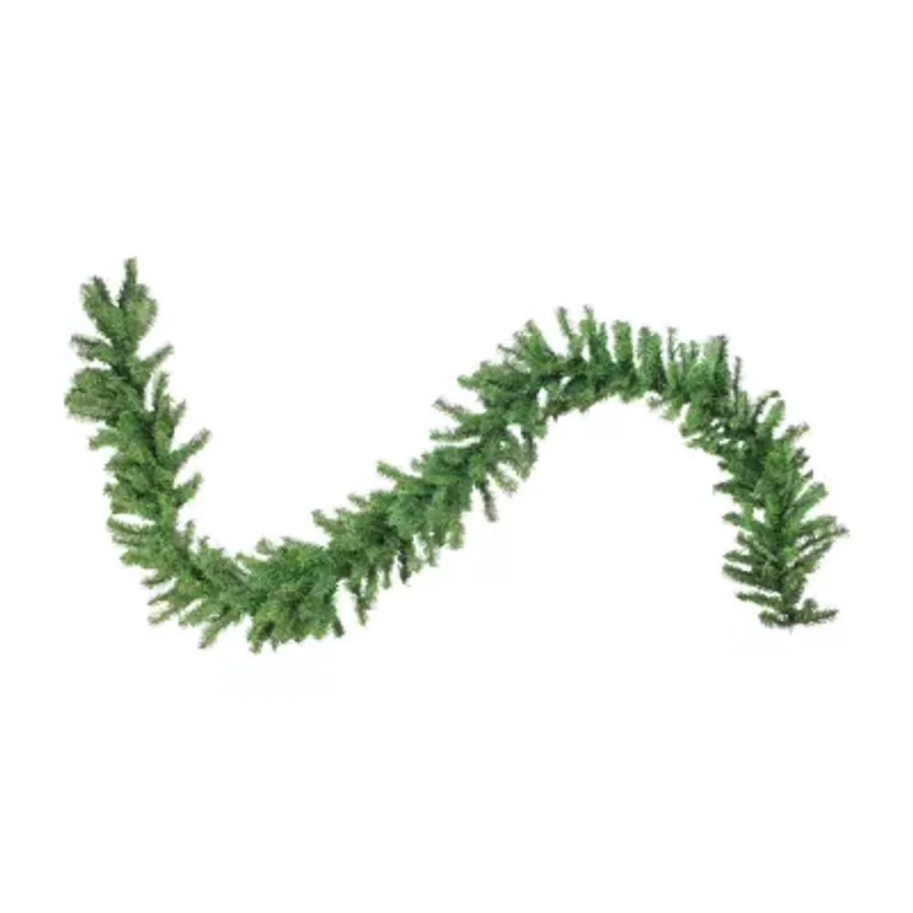 100' x 12'' Green Canadian Pine Commercial Length Artificial Christmas Garland  Unlit