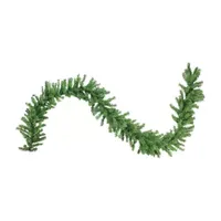 100' x 12'' Green Canadian Pine Commercial Length Artificial Christmas Garland  Unlit