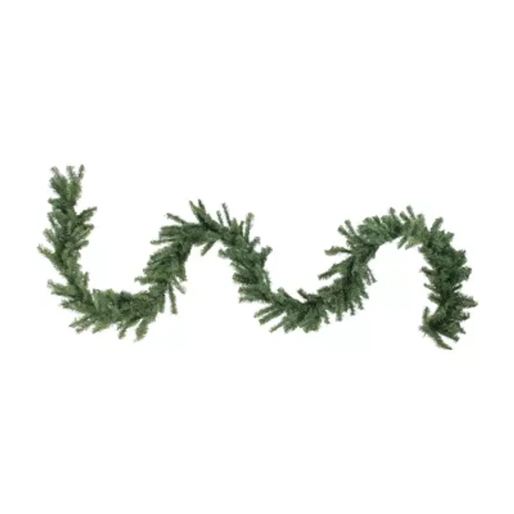 100' x 10'' Green Canadian Pine Artificial Christmas Garland - Unlit