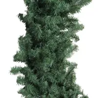 Green Canadian Pine Commercial Size Artificial Christmas Wreath  72-Inch  Unlit